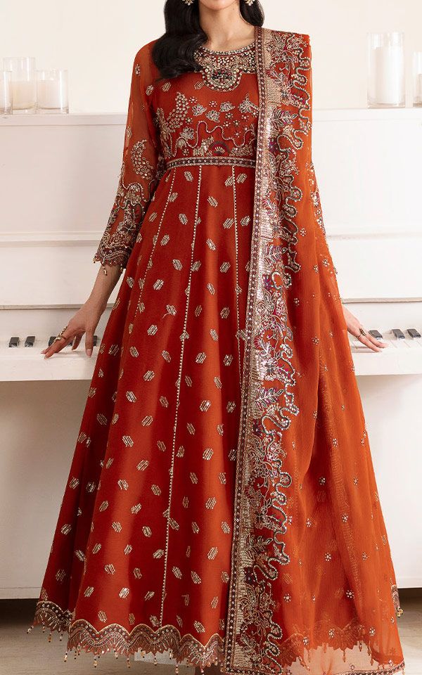 Pakistani Chiffon Dresses