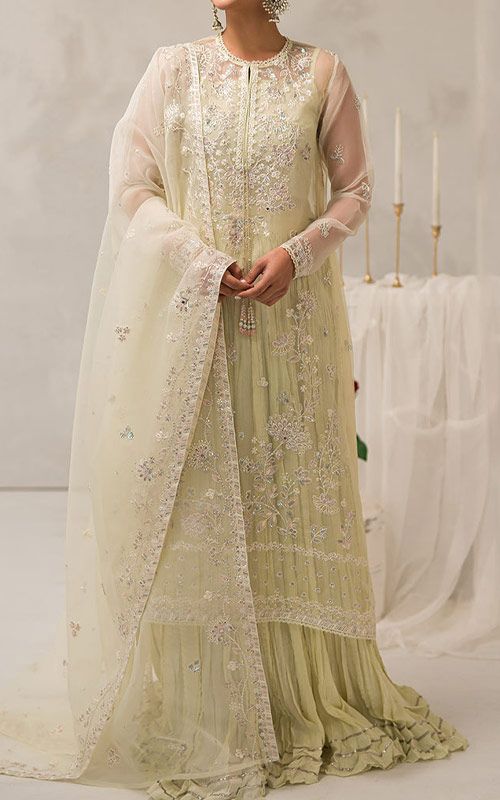 Pakistani Party Chiffon Dresses