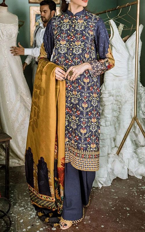 winter dresses in Pakistan