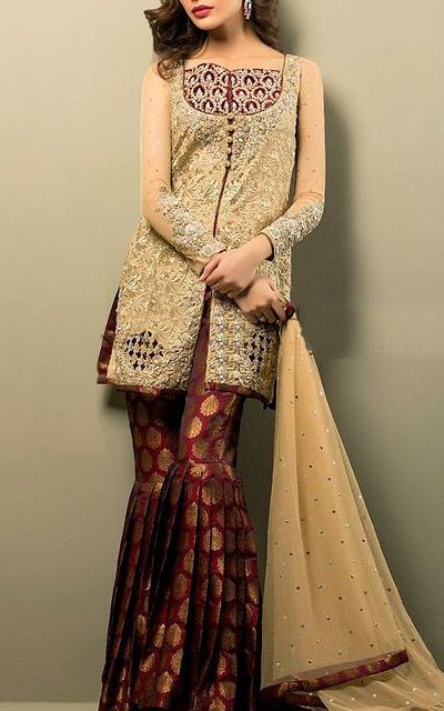 Various styles used in Pakistani Designer Party Dresses