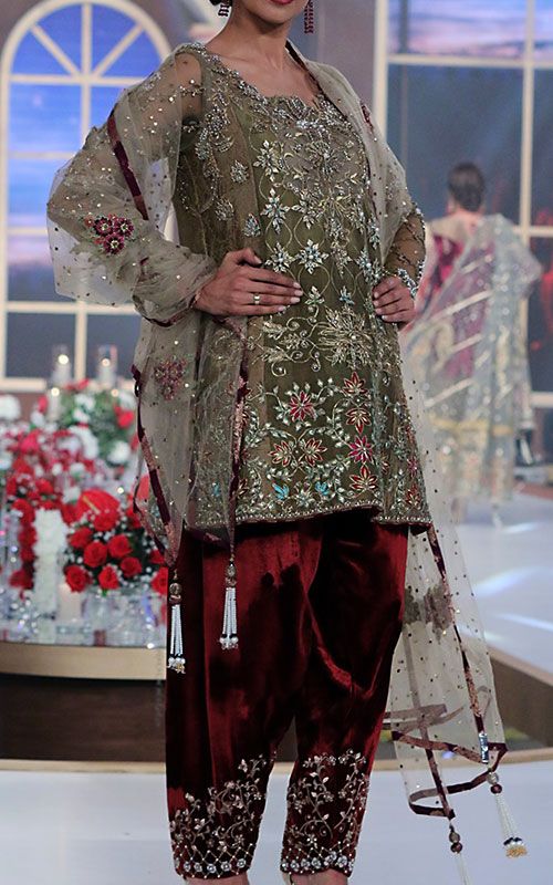Pakistani designer party dresses