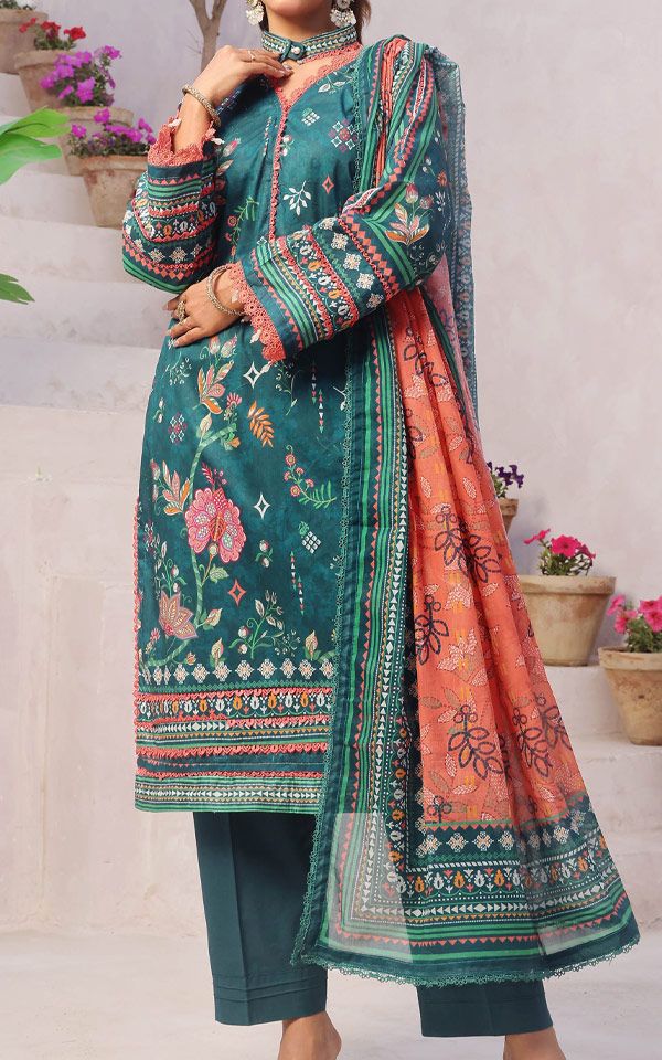 Pakistani Printed Lawn Dresses