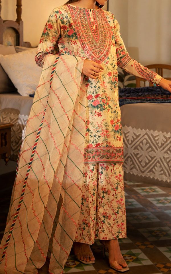 Pakistani Cotton Lawn Dresses