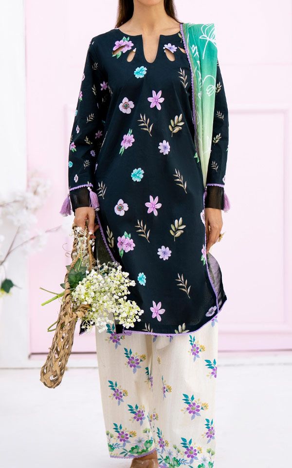 Pakistani Dyed Lawn Dresses