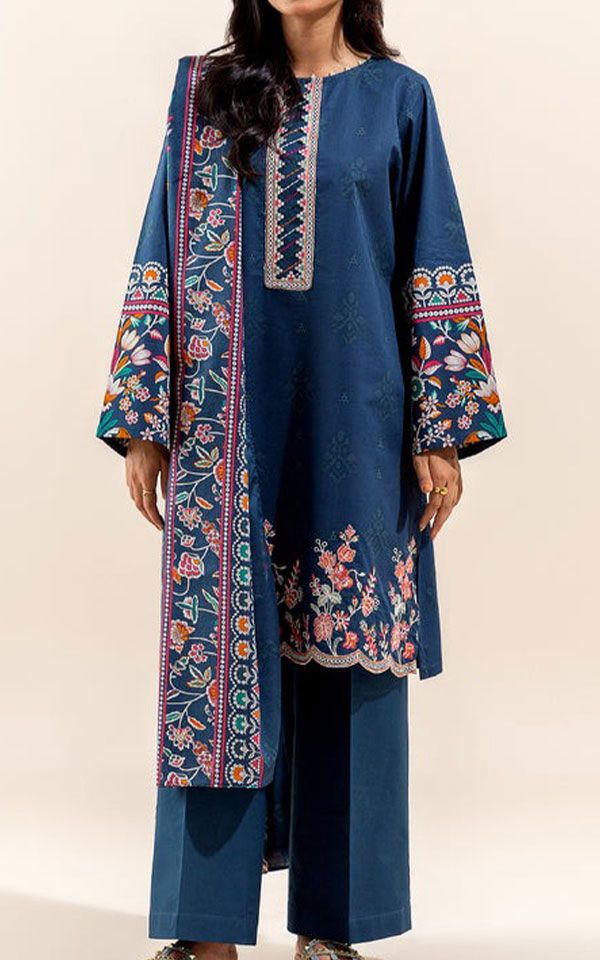 Pakistani Blue Lawn Dresses