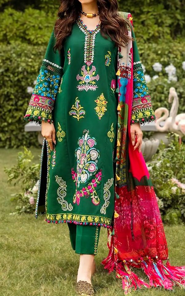 Pakistani Printed Lawn Dresses