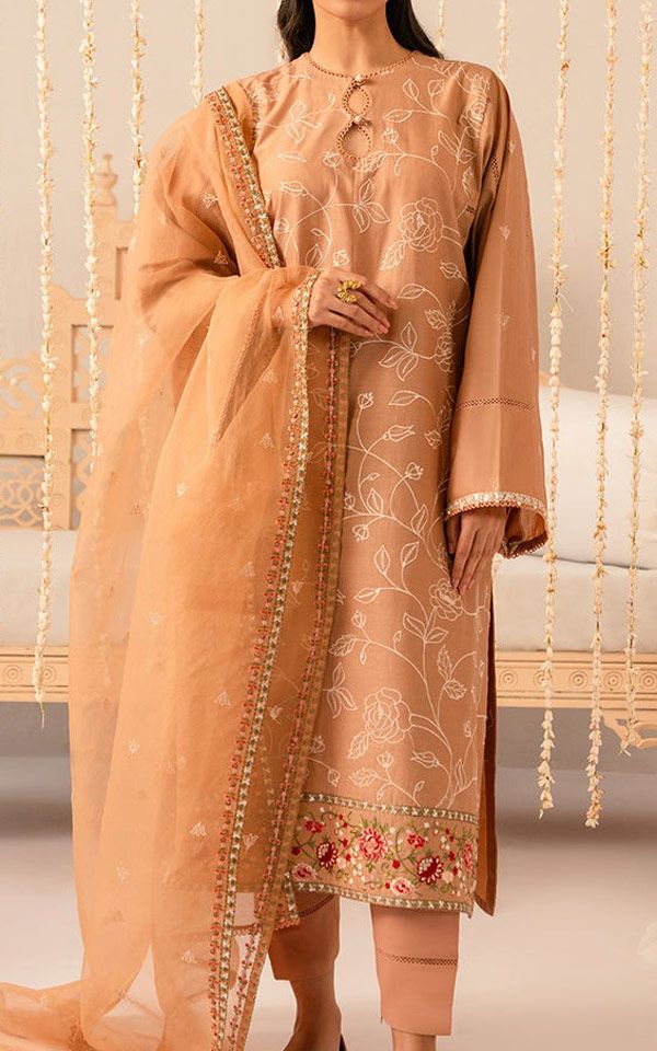 Pakistani Embroidered Lawn Dresses