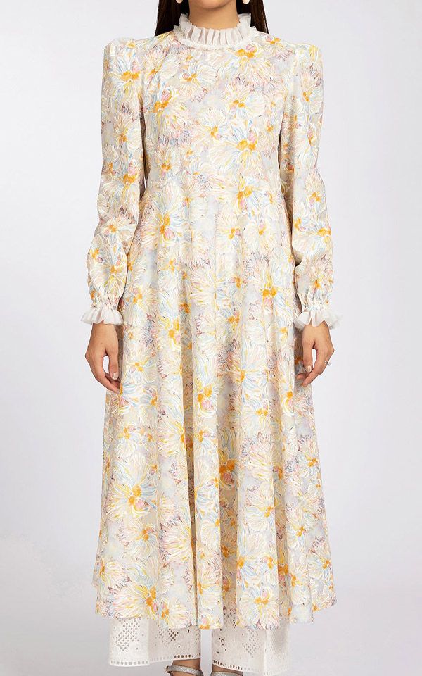 Long Kurta Dresses Pakistan 