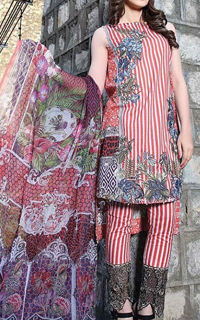 Pakistani lawn clothing