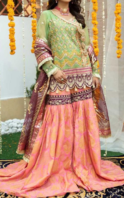 Pakistani Designer Chiffon Dresses