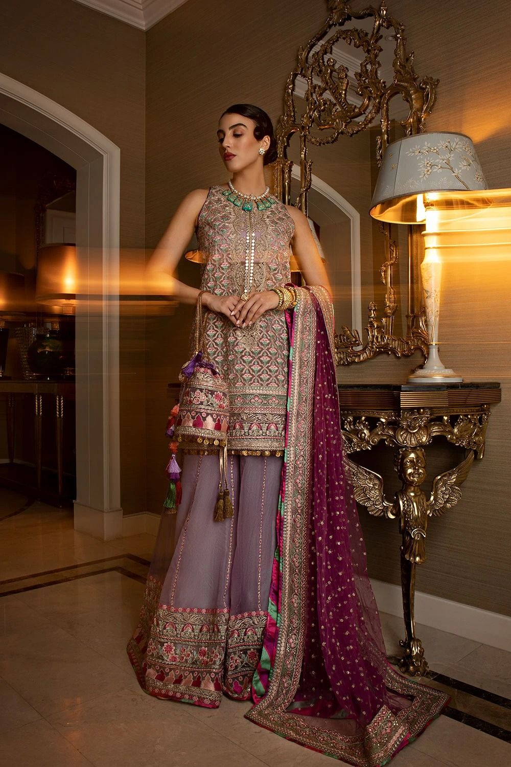 Buy Pakistani Designer Chiffon Dresses