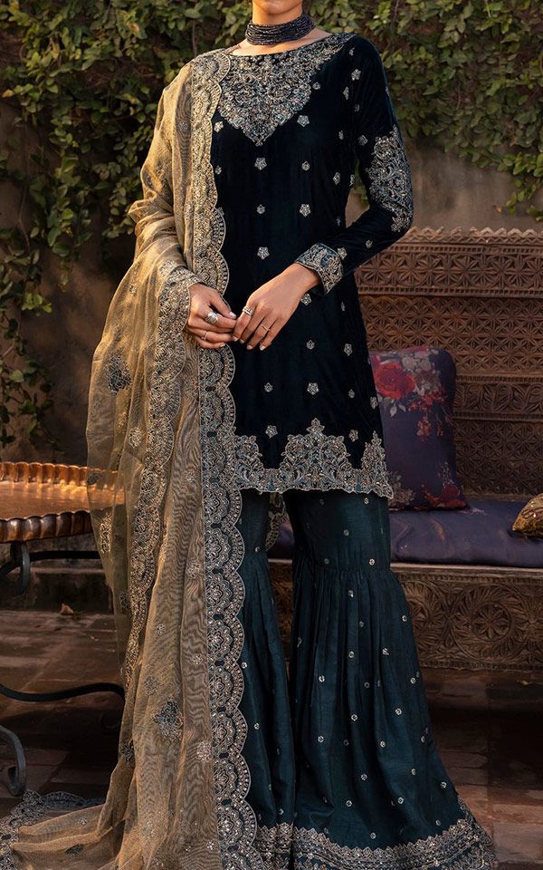 Pakistani Velvet Dresses