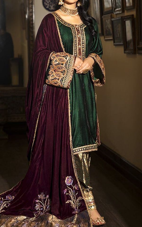 Pakistani Winter Dresses