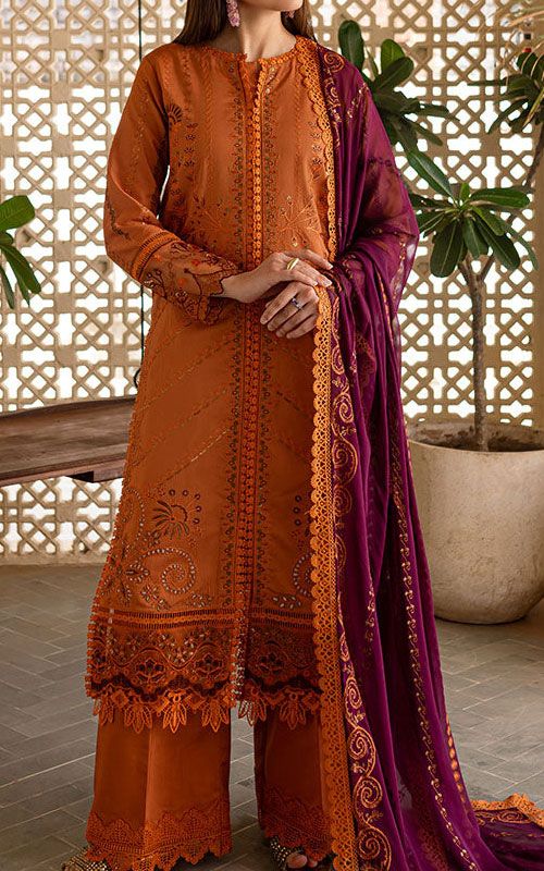 Pakistani Embroidered Winter Dresses