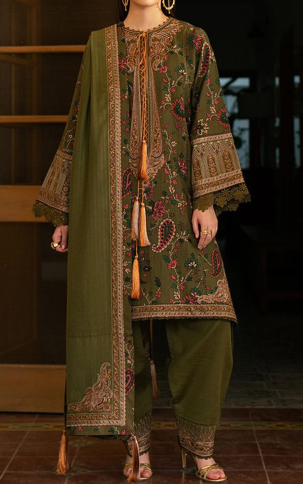 Pakistani Khaddar Dresses