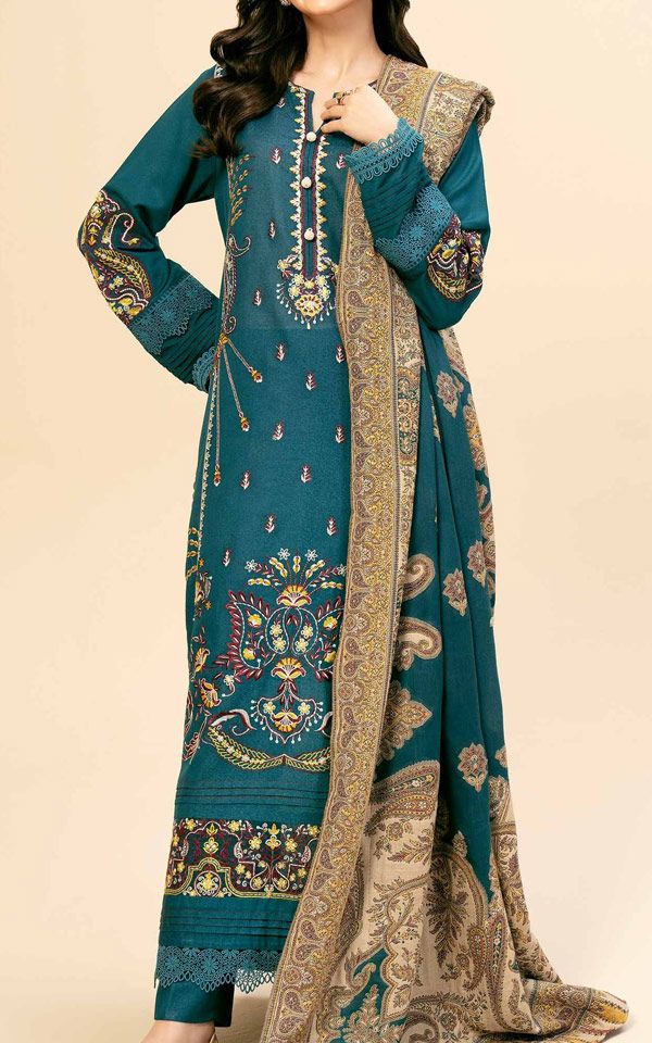 Pakistani Pashmina Winter Dresses
