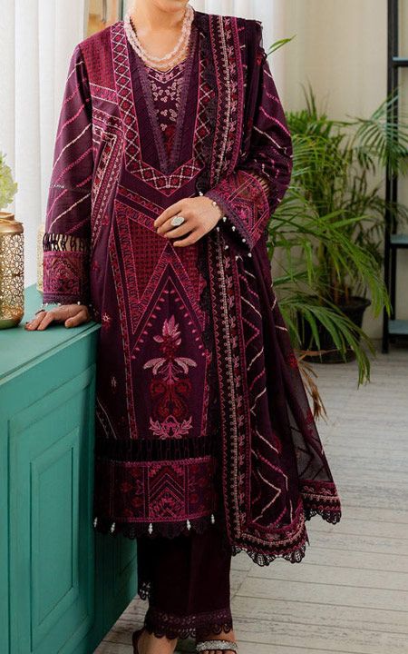 Edenrobe Off White Crepe Suit | Pakistani Winter Dresses in 2023 | Pakistani  winter dresses, Winter dresses, Suits for sale