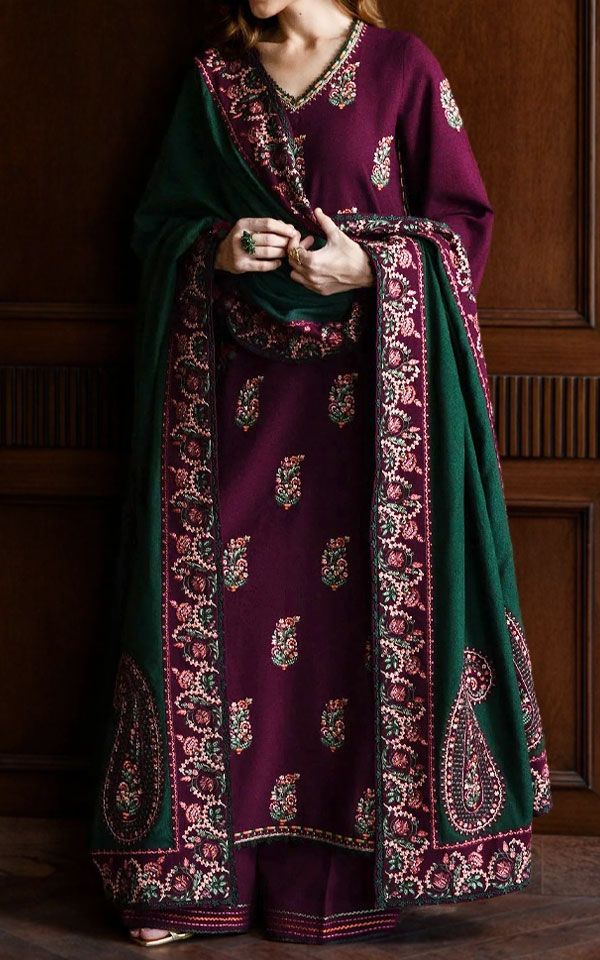 Pakistani Winter Dresses