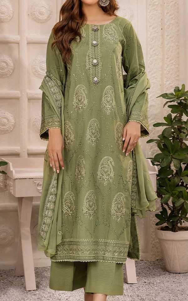 Pakistani Embroidered Winter Dresses