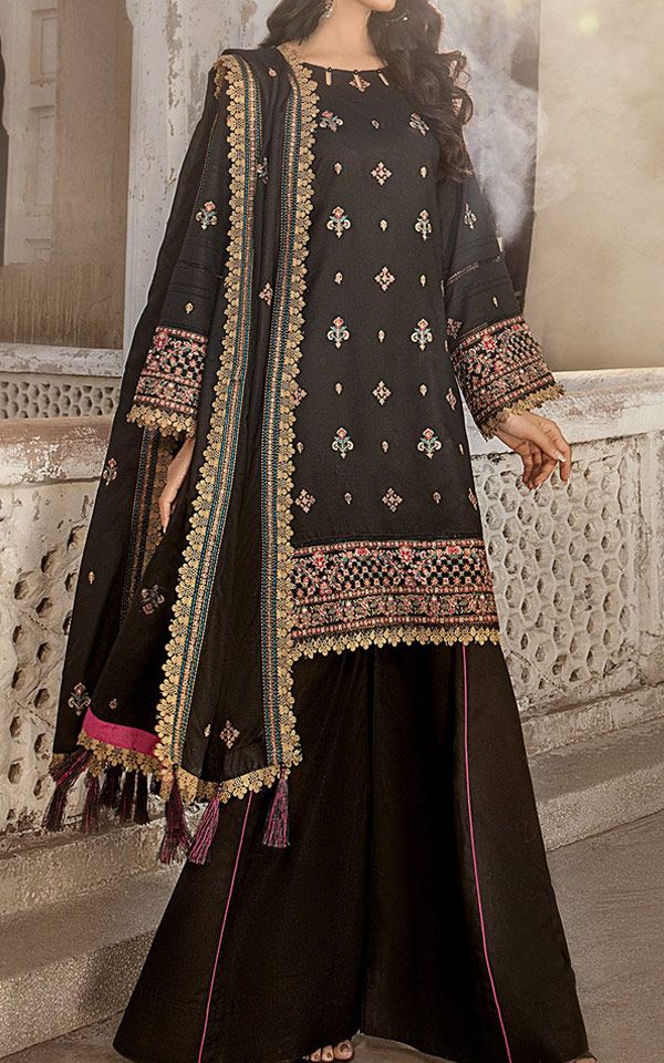 Pakistani Embroidered Winter Dresses