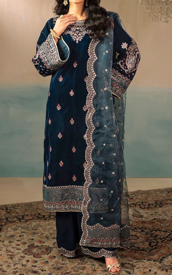 Pakistani Velvet Dresses