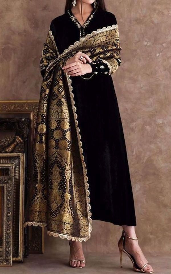 Pakistani Velvet Dresses