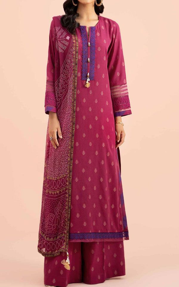 Pakistani Jacquard Dresses