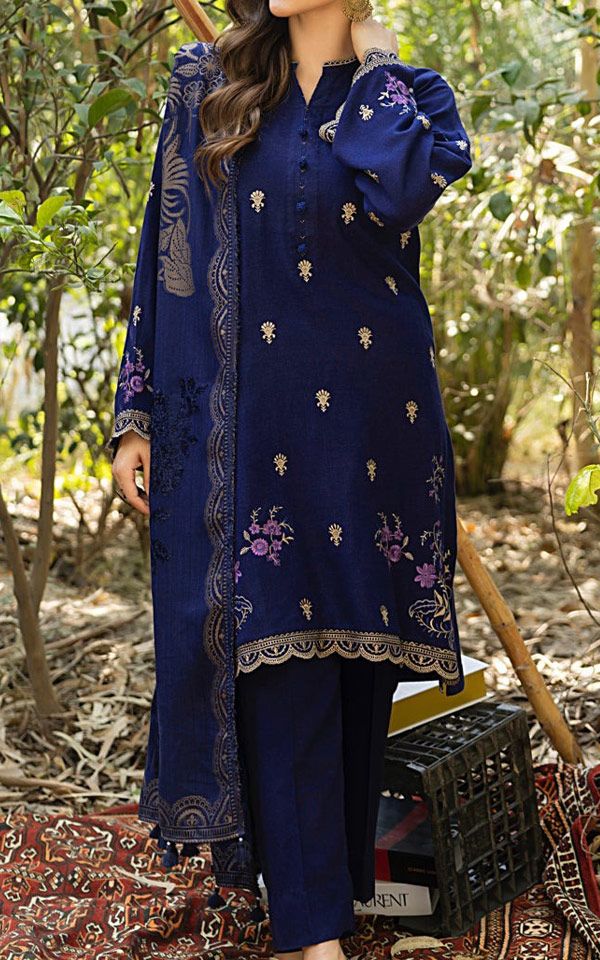 Pakistani Khaddar Winter Dresses