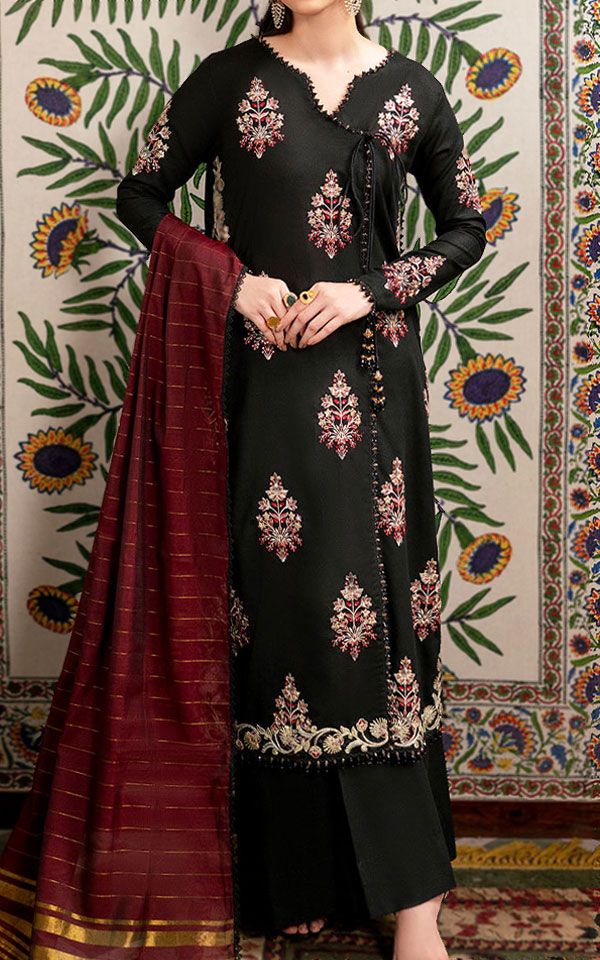Pakistani Khaddar Winter Dresses