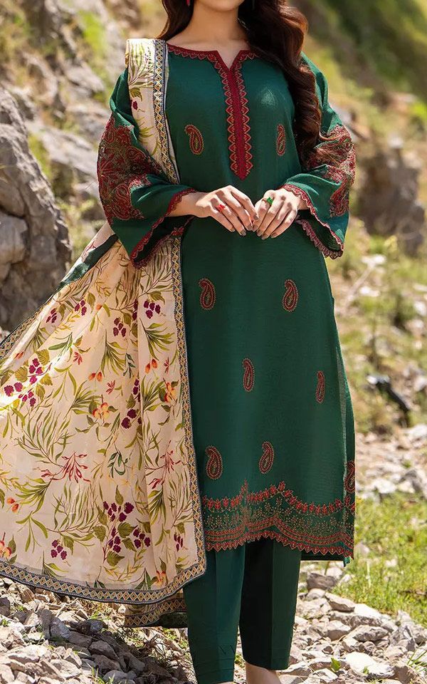Pakistani Cambric Winter Dresses