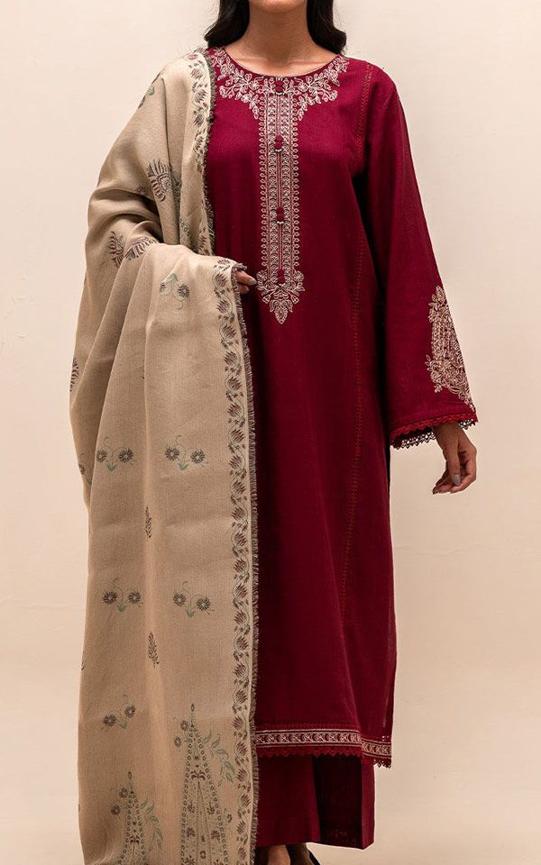 Pakistani Linen Winter Dresses