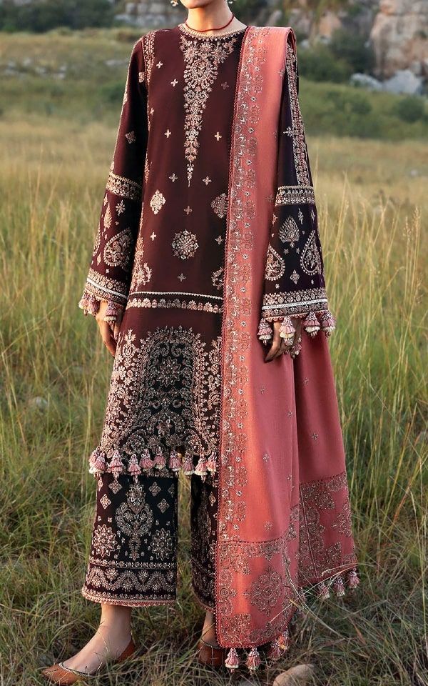 Pakistani Printed Khaddar Dresses
