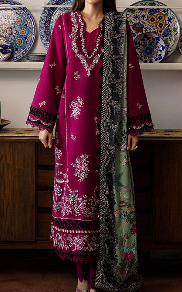 Pakistani Viscose Winter Dresses