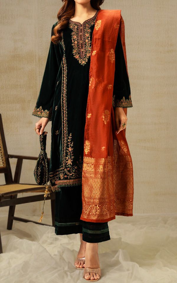 Pakistani Velvet Dresses