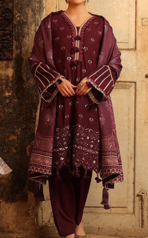 Pakistani Winter Dresses