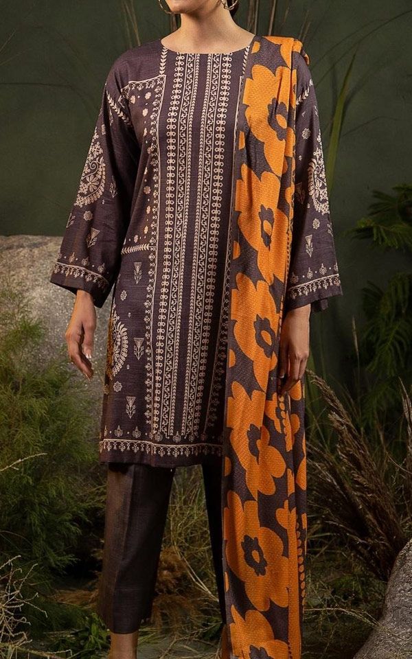 Pakistani Khaddar Winter Dresses