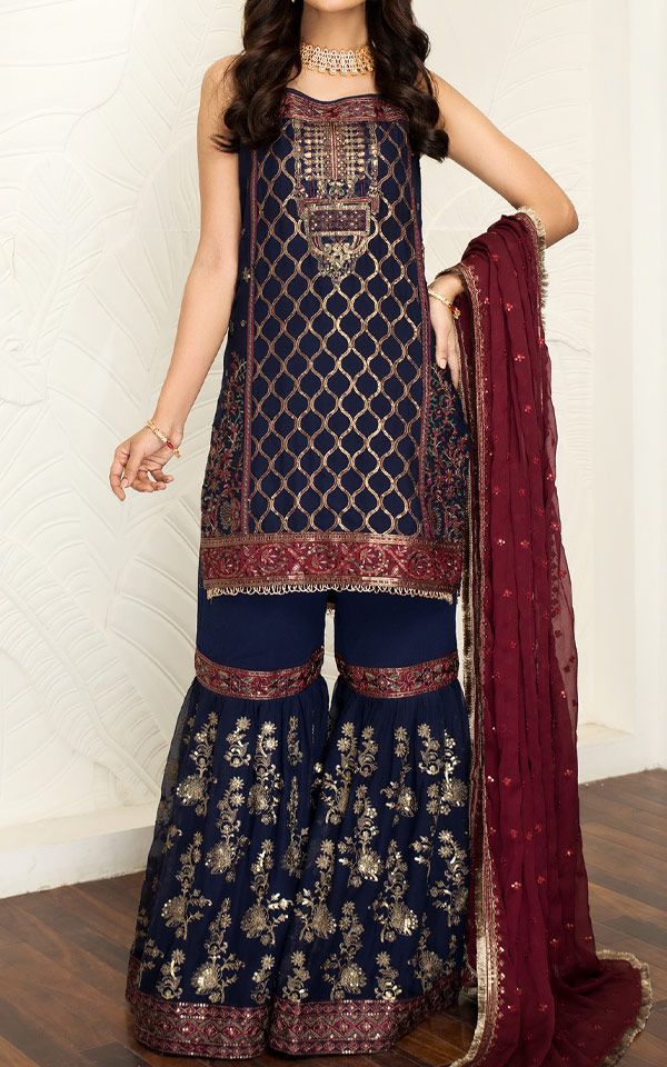 Pakistani Designer Chiffon Dresses