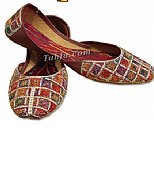 Pakistani Khussa Shoes are available in Many Colors and Designs