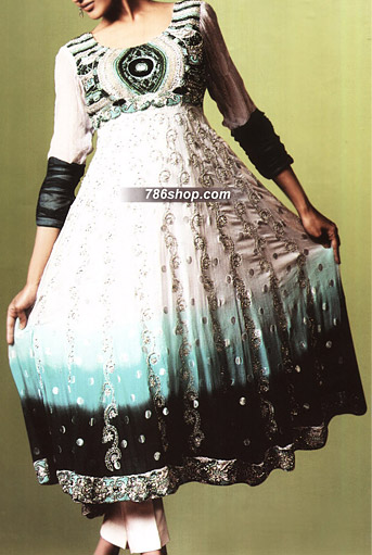  Jamawar Chiffon Suit  | Pakistani Party Wear Dresses- Image 1