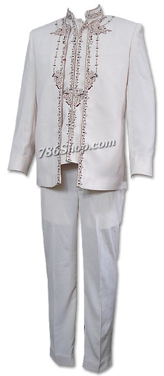  Prince Suit 20 (3 pc.) | Pakistani Mens Suits Online- Image 1