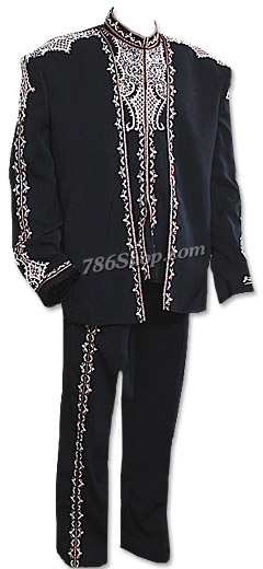  Prince Suit 32 (3 pc.) | Pakistani Mens Suits Online- Image 1