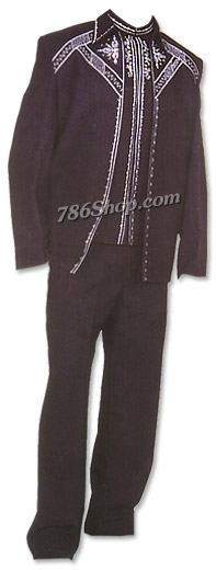  Prince Suit 34 (3 pc) | Pakistani Mens Suits Online- Image 1