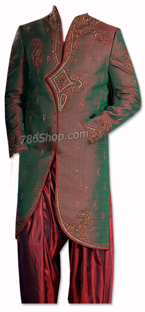  Modern Sherwani 09 | Pakistani Sherwani Online- Image 1