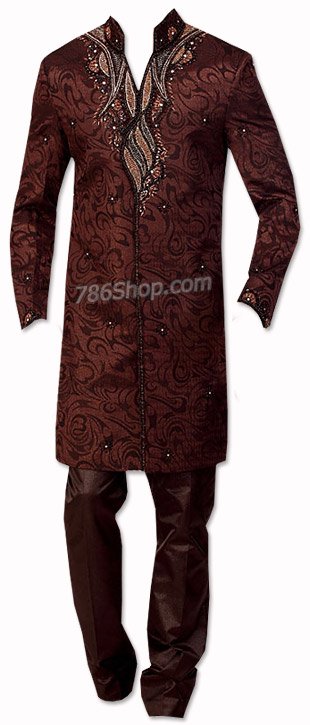  Modern Sherwani 23 | Pakistani Sherwani Online- Image 1