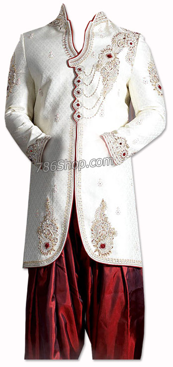  Modern Sherwani 27 | Pakistani Sherwani Online- Image 1