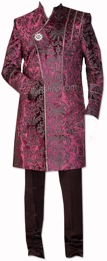  Modern Sherwani 38 | Pakistani Sherwani Online- Image 1