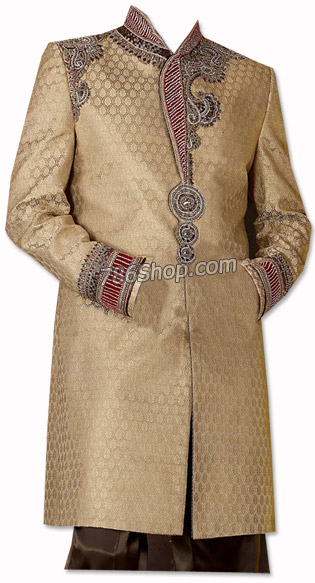  Modern Sherwani 48 | Pakistani Sherwani Online- Image 1