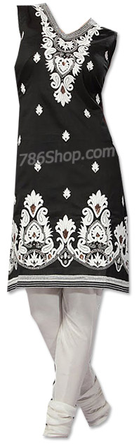  Black/White Georgette Suit | Pakistani Dresses in USA- Image 1