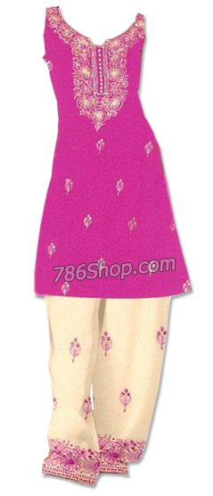  Pink Georgette Suit   | Pakistani Dresses in USA- Image 1