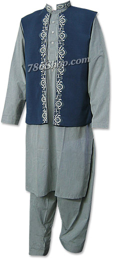  Waistcoat Suit | Pakistani Mens Suits Online- Image 1